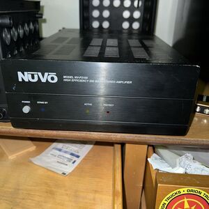 Nuvo NV-P2100 2 Channel 200 Watt Stereo Amplifier With Power Cord